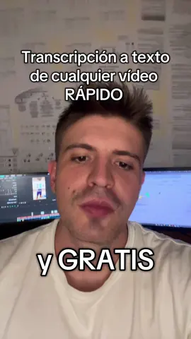 Transcripción GRATIS y rápida #truco #informatica #infoapuntes #gratis #trucoinformatica #transcripcion 