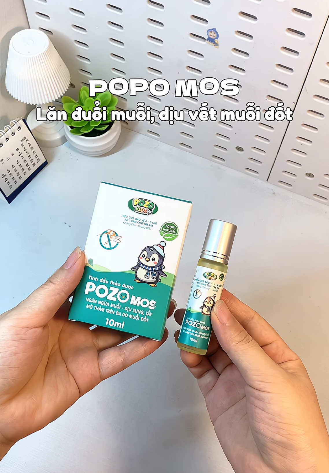 Lăn xua muỗi tinh dầu thảo dược #review #unboxing #lanxuamuoipozo #landuoimuoi #pozomos #xuhuong #viralvideo 