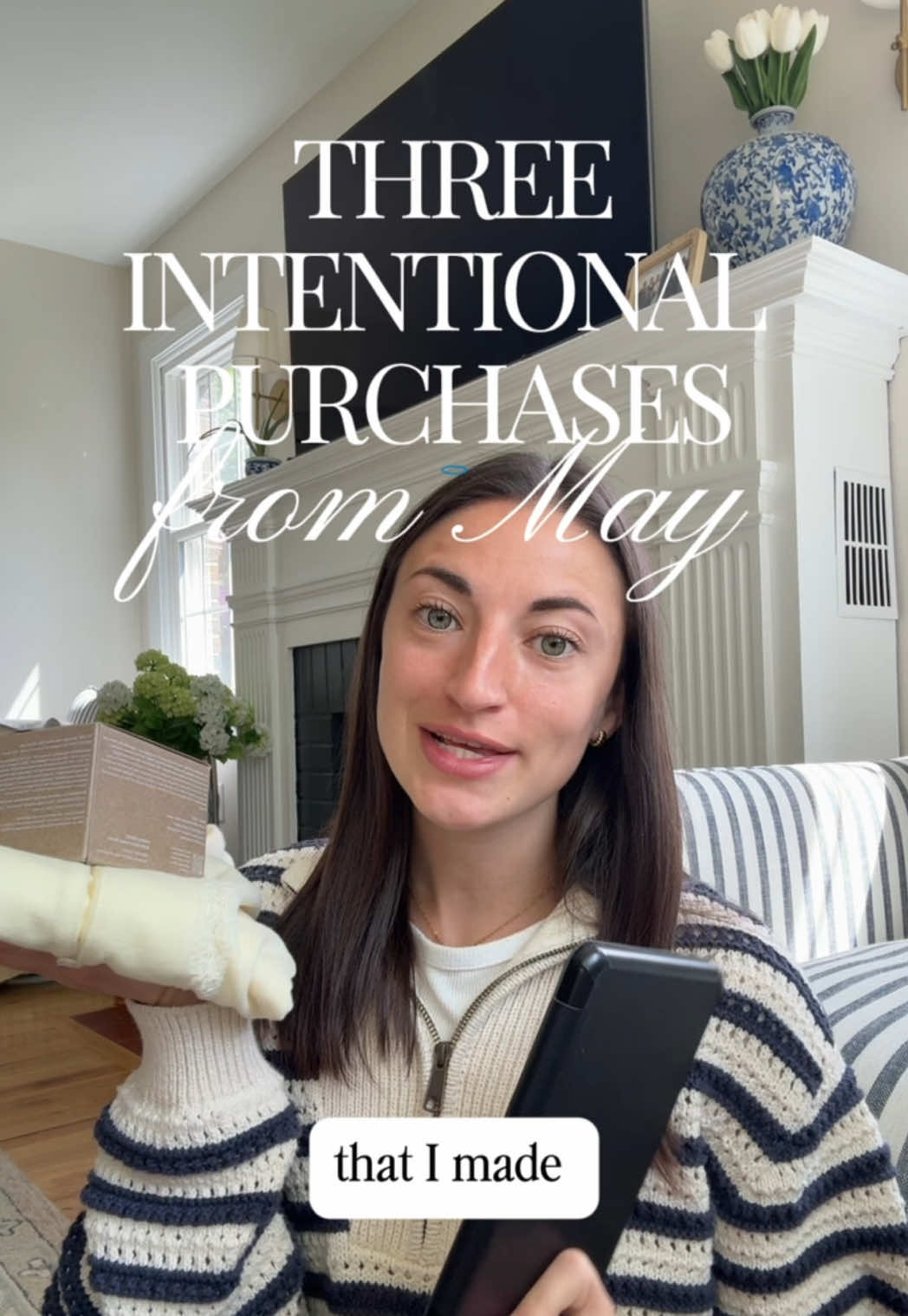 Three intentional purchases I made during the month of May as a financially conscious girlie!! 1. My @Amazon kindle! 2. Some new 100% cotton basics from @aerie  3. Body butter & body scrub from @Josie Maran (thanks for influencing me @Olivia Messina!!) Also, I’m so excited to finally announce my newsletter: Rich in Real Life! In addition to my existing Etsy newsletter, this is going to be a weekend read that focuses on all the ways I’m earning & spending money in my 20s. Would love to have you on the list!!! #genzfinance #PersonalFinance #mayfavorites #intentionalspending #alignedspening #moneymindset 