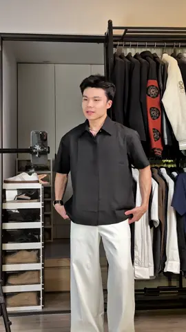 Áo sơ mi nam tay ngắn JBAGY #thanhdongian #goclamdep #fyp #review #jbagy 