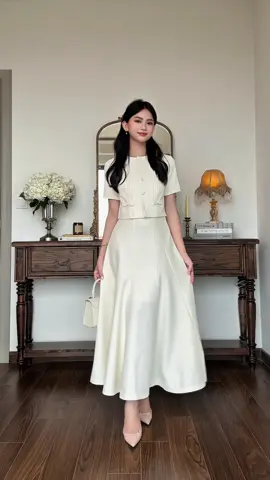 Váy xinhh  @Quý cô Cherine 🫶🏻🤍#fypシ #dress #xuhuong #summeroutfit #dateoutfit 