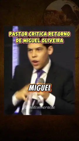 Pregador mirim Miguel Oliveira volta a pregar e pastor repercute valor #gospel #pastor #pregador #igreja