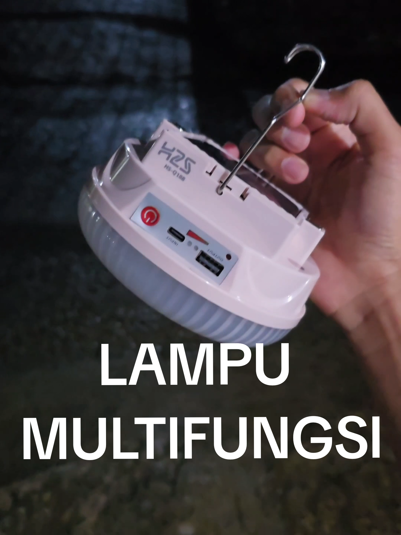 wah ini cocok banget buat camping ataupun untuk dijadikan sebagai lampu emergency #lampucamping #lampuemergency 