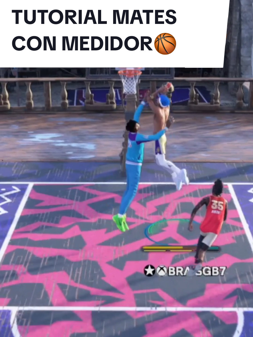 TUTORIAL de MATES CON MEDIDOR🏀 #NBA #Nba2k #Nba2k25 #2k #parati #Viral #foryou #fyp #capcut #baloncesto #basket #basketball #nba2kespaña #2kcontent #blowup #blowthisup #Ballislife #entretenimiento #diversion #xyzbca #gametok #sports #moves #dribbling #trend #trending #xbox #verde #green #gameplay #partida #Clips #edits 