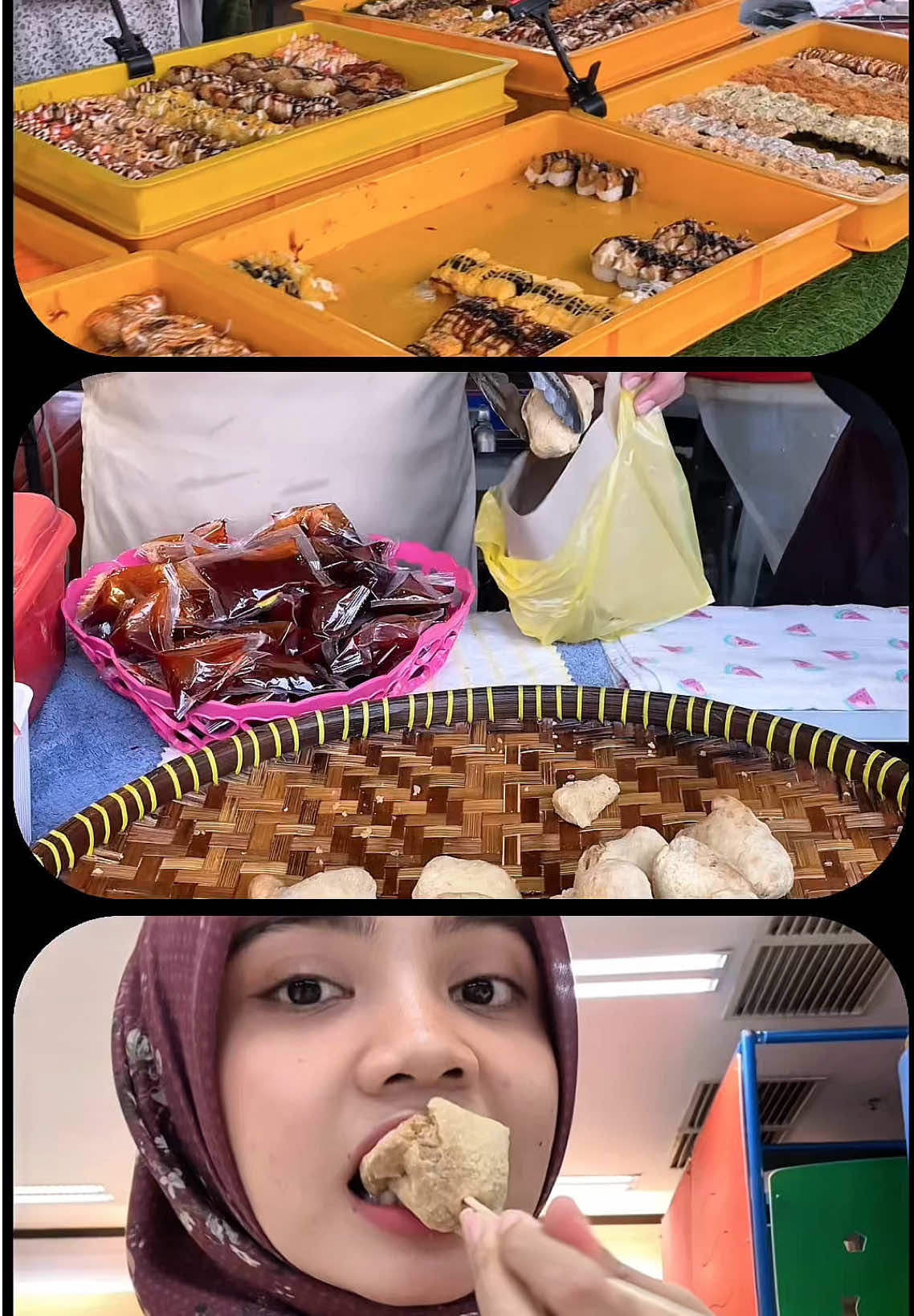 Weekend keluar ke belakang apartement. Cobain Keropok khas Terengganu 🇲🇾. Tapi ini beda dikit ya sama keropok lekor. Pernah coba belum? Atau ada rekomendasi makanan Malaysa lainnya? #keropokterengganu  #foodvestival #makananmalaysia🇲🇾 #vlogmakan #Foodie #foodvlog #foodhunt 