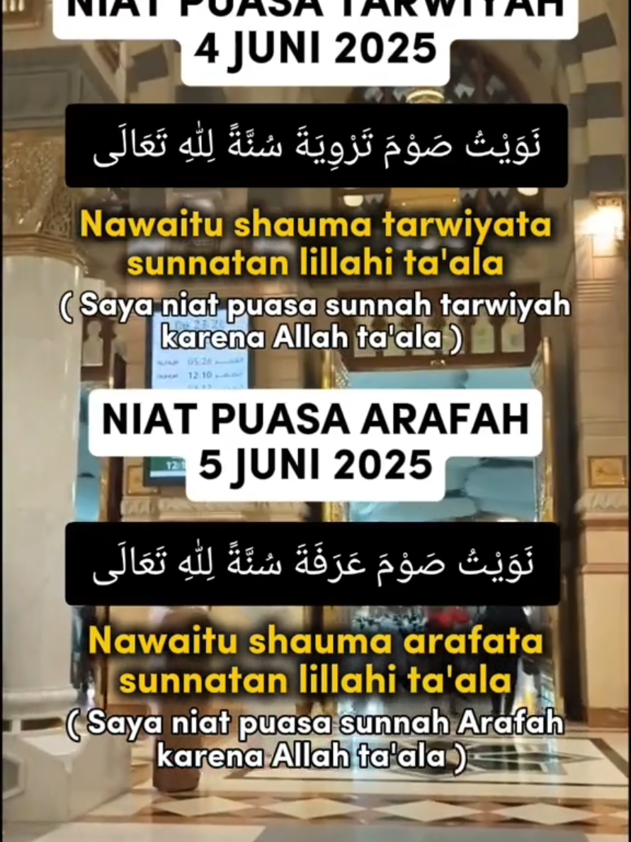 BANTU SHARE YUK !!  4 Fadhilah Puasa Tarwiyah dan Arafah Terdapat banyak fadhilah atau keutamaan di balik pelaksanaan puasa Tarwiyah dan Arafah. Berikut beberapa di antaranya. 1. Keutamaan Lebih dari Jihad Ustaz Ali Amrin Al Qurawy dalam buku Koleksi Doa & Dzikir Sepanjang Masa menyebutkan terlepas dari kontroversi hadits tentang puasa Tarwiyah, tetapi hal yang pasti adalah bahwa pada 8 Dzulhijjah (hari tarwiyah) adalah bagian dari 10 hari pertama dari bulan Dzulhijjah yang memiliki keistimewaan tersendiri. Hal ini pernah disampaikan Rasulullah SAW dalam hadits: 