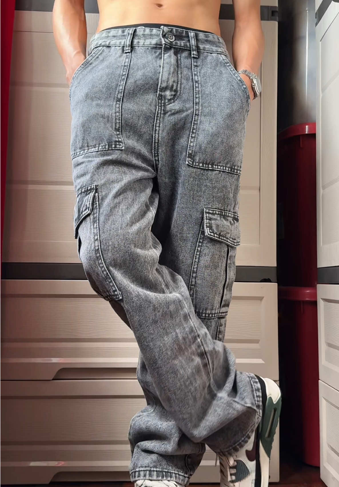 ang gandaaaaaaa🔥 #lansitejeans #cargojeans #fyp 