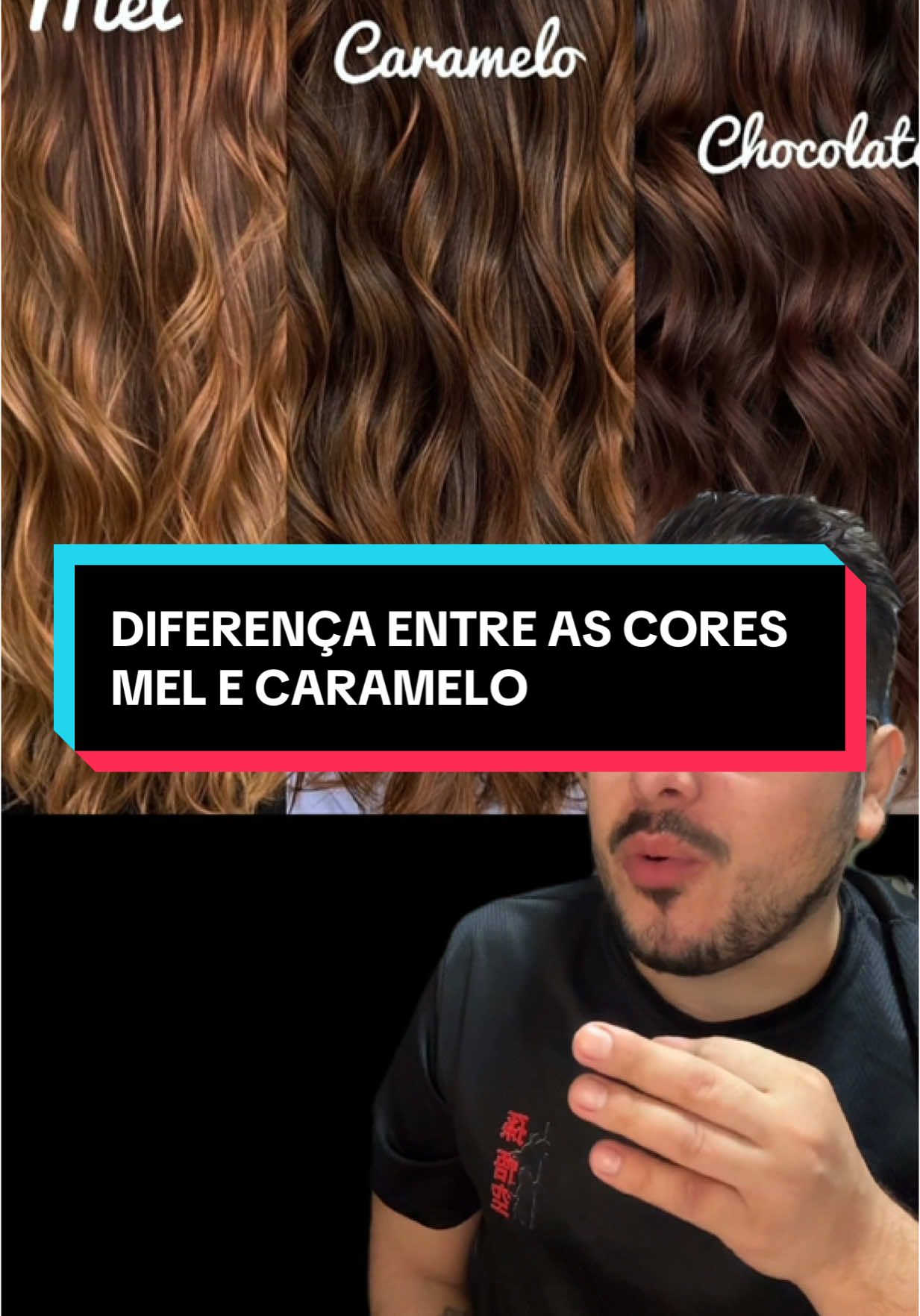 ✨ MEL, CARAMELO ou CHOCOLATE?  Você sabe a diferença real entre esses tons no cabelo ou ainda fica perdida na hora de escolher a cor certa pra sua cliente? ⚠️ Entender o fundo de clareamento e a mistura de nuances é o que separa o resultado amador do trabalho profissional. 💡 O segredo tá no fundo certo + na mistura correta das nuances. Não existe fórmula mágica, existe estudo e técnica! Quer ver a receita COMPLETA de cada tom? Assiste esse vídeo até o final, salva pra não esquecer e compartilha com aquela amiga cabeleireira que PRECISA dominar isso! 📲 Me conta nos comentários: qual dessas tonalidades é a sua favorita? Você já sabia a diferença entre elas ou caiu na cilada de misturar sem saber o fundo? #CabeloMarrom #MorenaIluminada #CabeloMel #CarameloPerfeito #ChocolateNoCabelo #ColoraçãoProfissional #DicasDeColoração #CabelosDeSalão #TransformaçãoCapilar #SegredoDaColorimetria #CabeleireiraDeSucesso #TonsDeMarrom #ColoristaProfissional #MorenaPoderosa #MétodoCAP #CabeleireiraDeSucesso #SegredoDaColorimetria #DicasDeCabelos #ColoraçãoProfissional #TransformaçãoCapilar #CabeleireirosBrasil #CabelosDeSalão #MorenaIluminada #LoirasDoBrasil #CabeleireiraEmpreendedora #TrabalhoDeEspecialista #CabelosIncríveis #EspecialistaEmCabelos #ColoristaProfissional #FidelizandoClientes