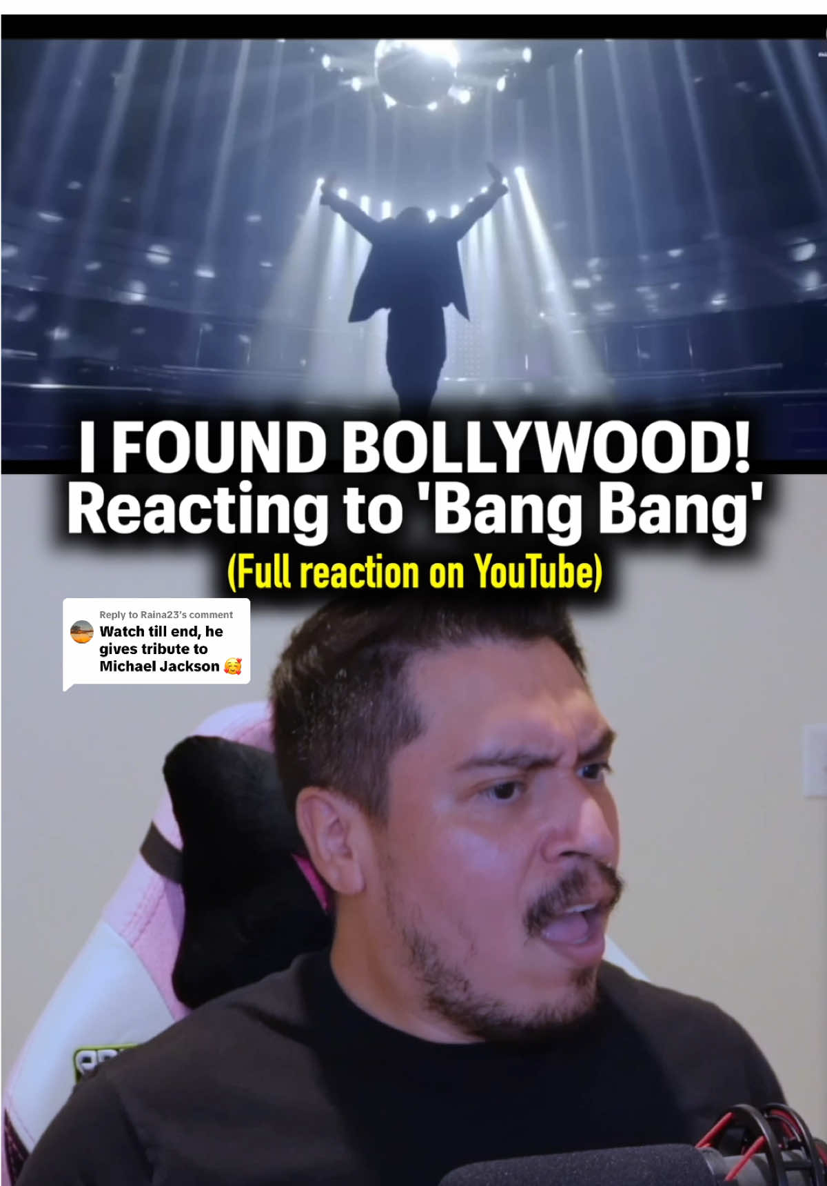 Replying to @Raina23 I found Bollywood! Reacting to Hrithik Roshan Michael Jackson Tribute 