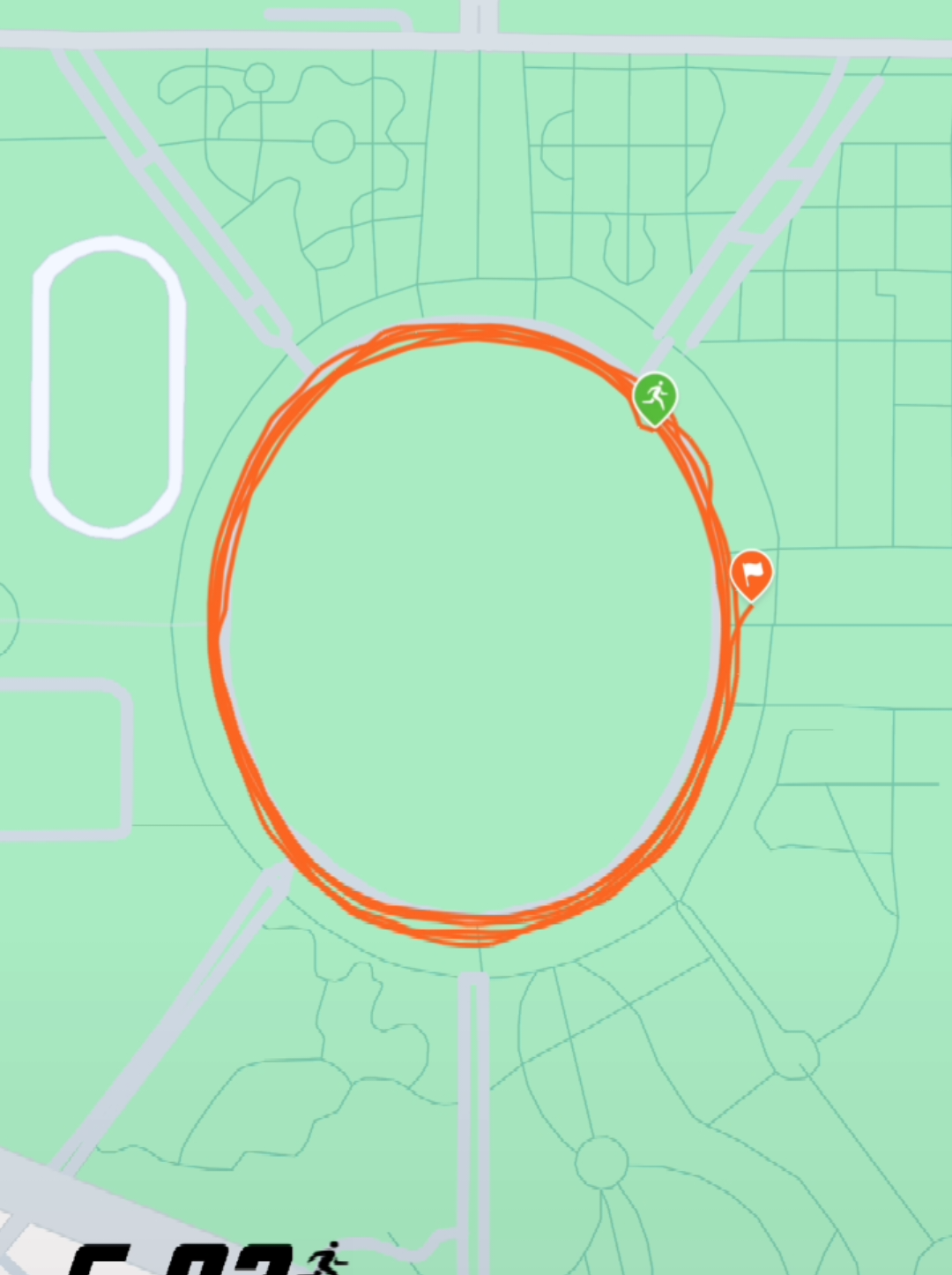 New record 6 kg jogging di GBK di bawah 50 mnt❤️‍🔥💥 #jogging #joggingtrack #gbk #gbksenayan #Running #huaweihealth #strava 