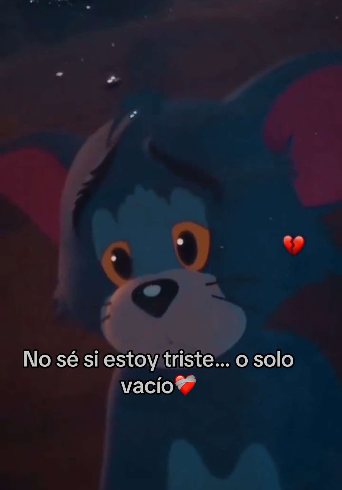 Melodía triste 🎶#sad #tomyjerry #musician #