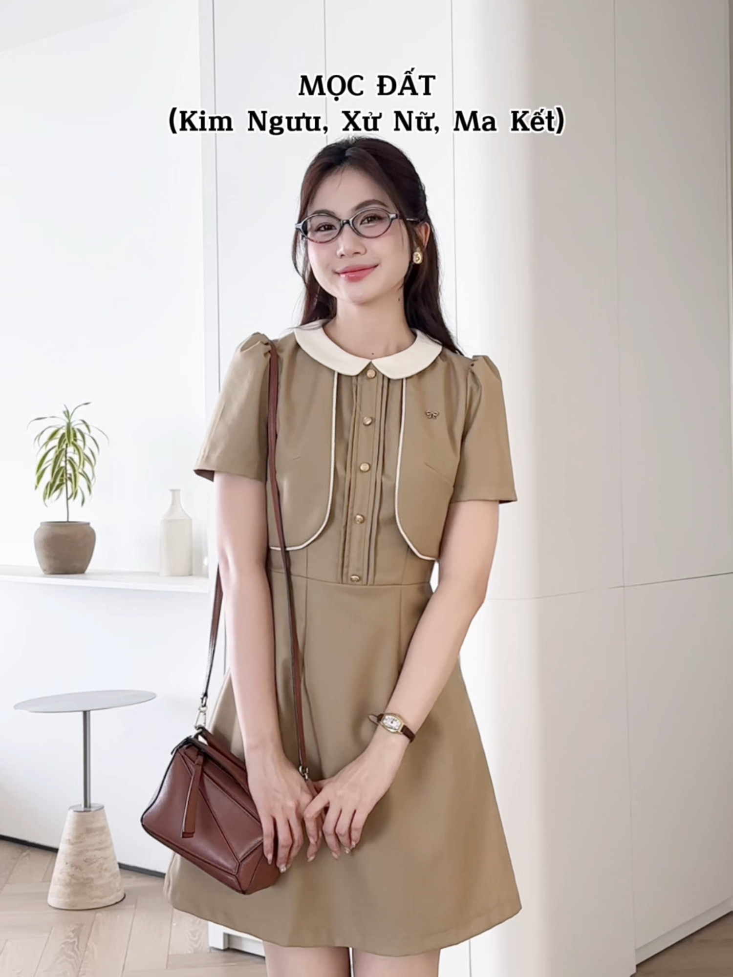 Hoá ra mặc đồ theo cung Mọc sẽ giúp mình level up phong cách. Mặc style đơn giản tự nhiên thấy toả sáng, xinh lắm luôn♥️#Calie #cungmoc #oufitideas #dilammacgi