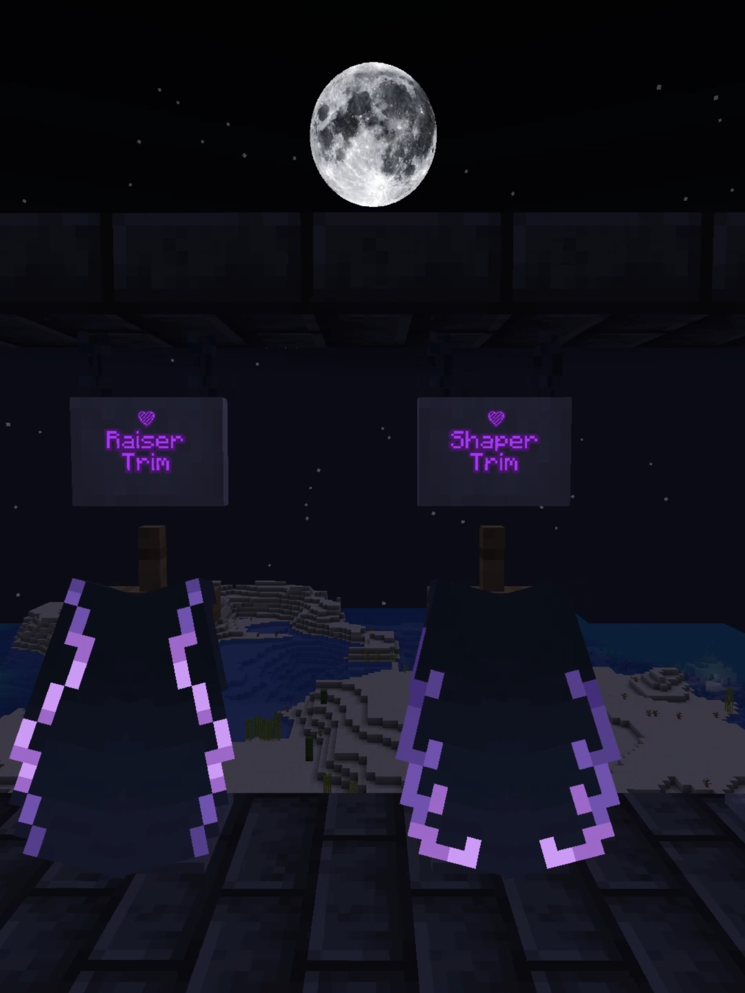 Full Elytra Trim Showcase (Amethyst Edition) 💜 #Minecraft #ElytraTrims #AmethystArmor #MinecraftMods #MinecraftTikTok #GamingTikTok
