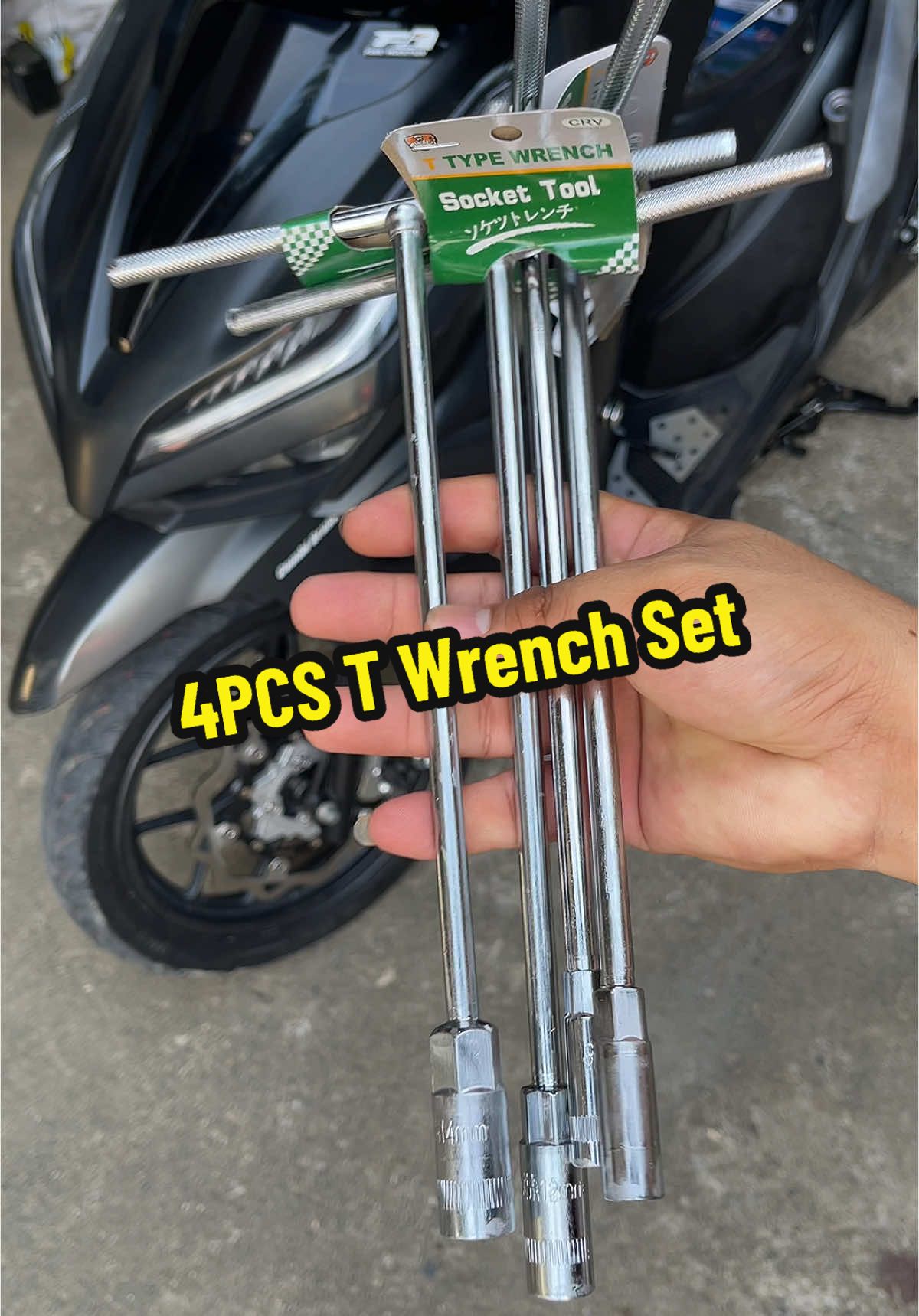 4PCS T WRENCH SOCKET WRENCH SET #4pcstwrenchsocketwrenchset #twrenchset #handtools #twrench #4pcstwrenchset 