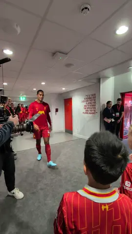 Heading out for our final warm-ups of 24/25 👋🔴 #LiverpoolFC #Anfield #PremierLeague 