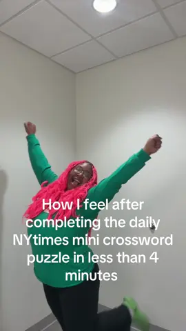 I play these like everyday to keep my brain sharp idk yall TAP IN #fyp #nytgames #relatable #nytmini 