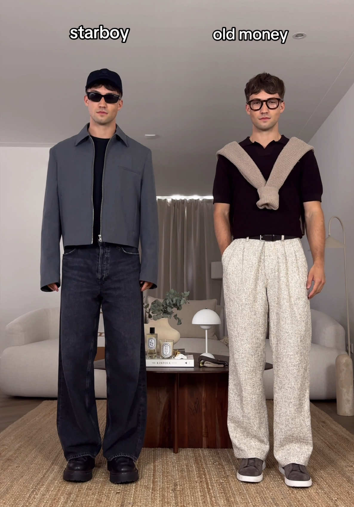 Starboy or old money style? 🤝🏽 Save for later #fashionhacks #starboystyle #oldmoney 