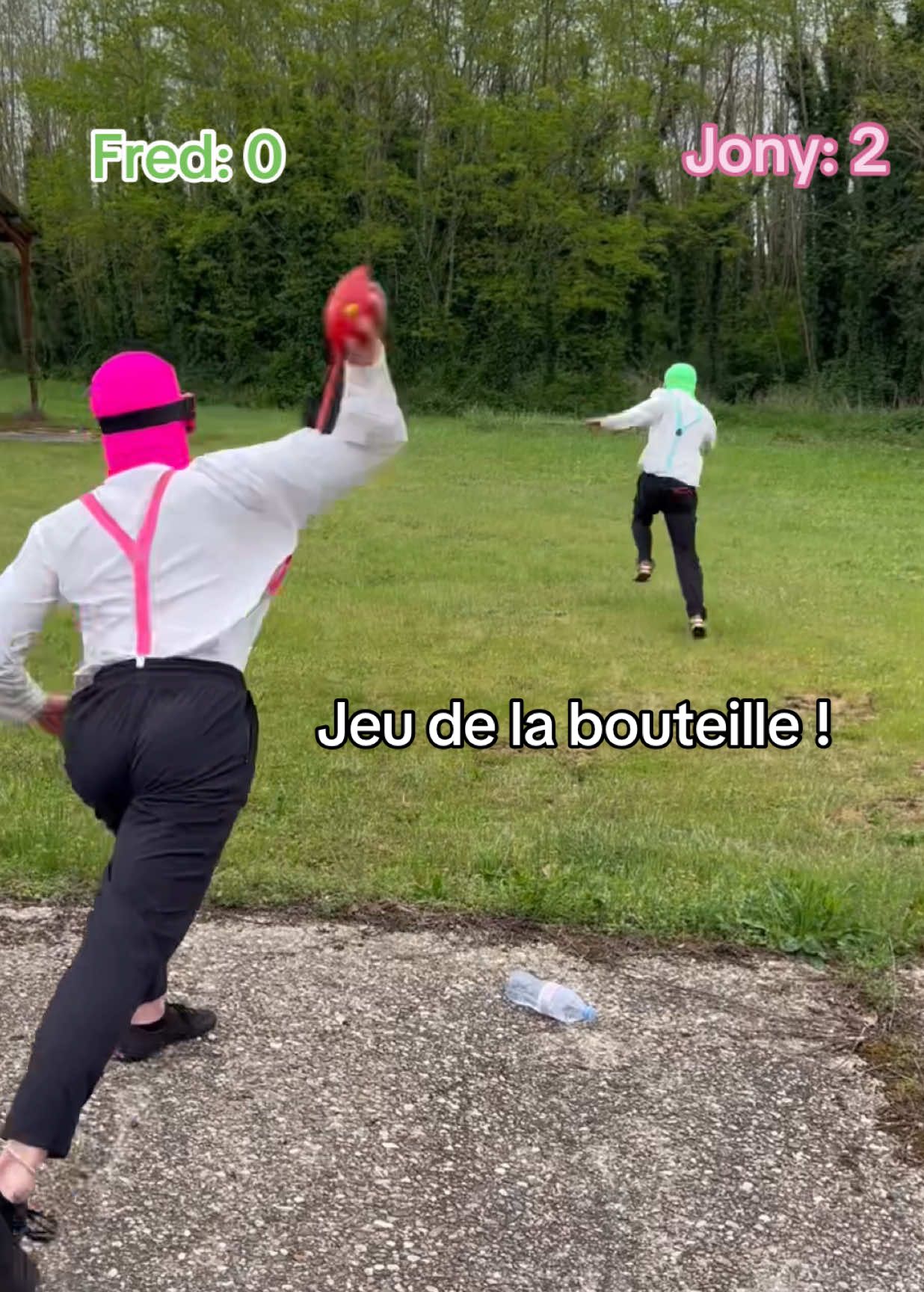 On se tire dessus avec quoi la prochaine fois ?🤣