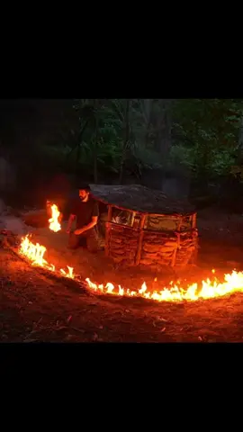 3 DAYS solo survival; Primitive Fishing. Bushcraft Shelter Camping. BIG Boar#build #forest #camping #bushcraft #survival #shelter #camp #survivalskills 