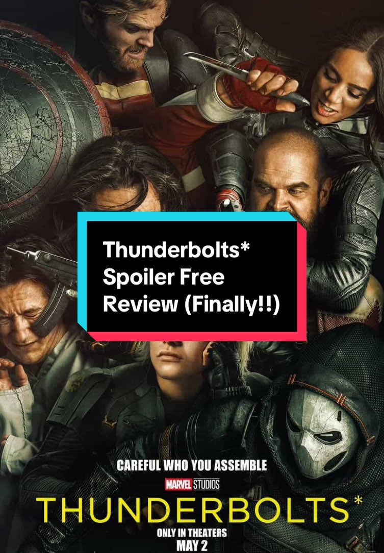 Y’all I’m trying not to say “um” as much 😭 #filmtok #marvel #marvelstudios #thunderbolts #films #movie #movietok #spoilerfreereview #moviereview 