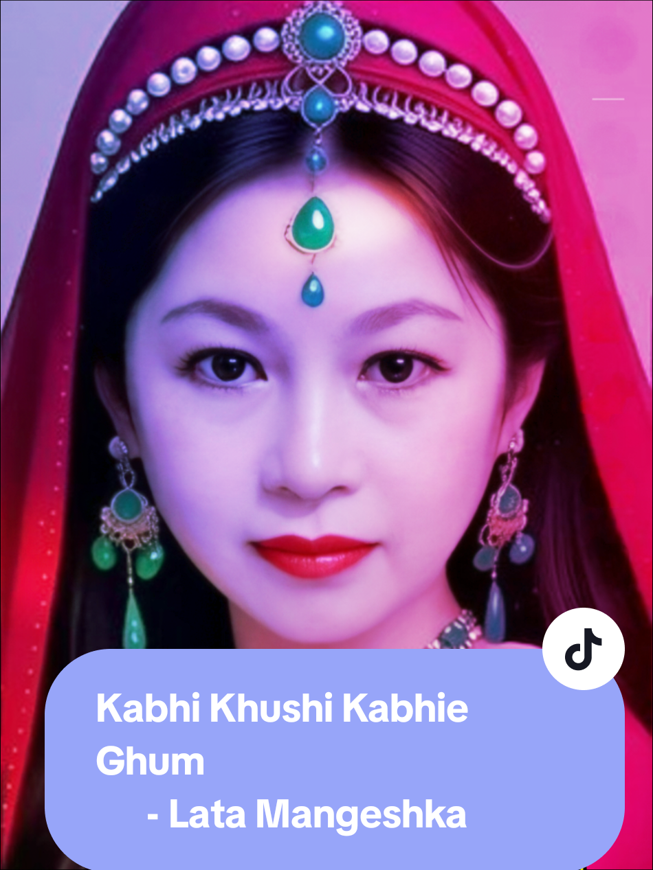 Kabhi Khushi Kabhie Ghum - Lata Mangeshkar #kabhikhushikabhiegham #latamangeshkar #คนชอบฟังเพลง #เพลงสากล #india #viraltiktok #tiktokmusic #tiktokuni #เปิดการมองเห็น #🌸Sirinya🐤📷🌈☁️🎵🎶🎧🇹🇭 @หนูเมือง04 @🌸Sirinya🐤📷🌈☁️🎵🎶🎧🇹🇭 @🌸Sirinya🐤📷🌈☁️🎵🎶🎧🇹🇭 