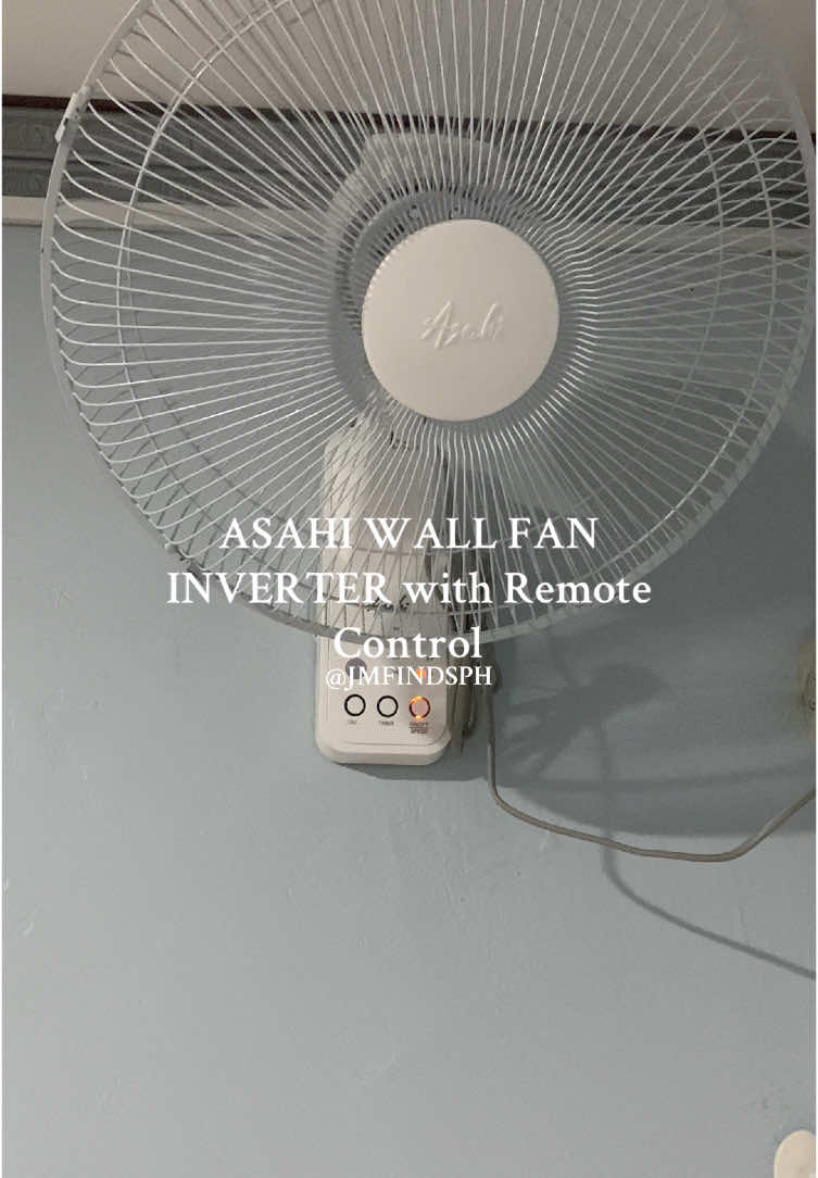 Asahi Wall fan Inverter  #asahi #wallfan #inverter #fyp 