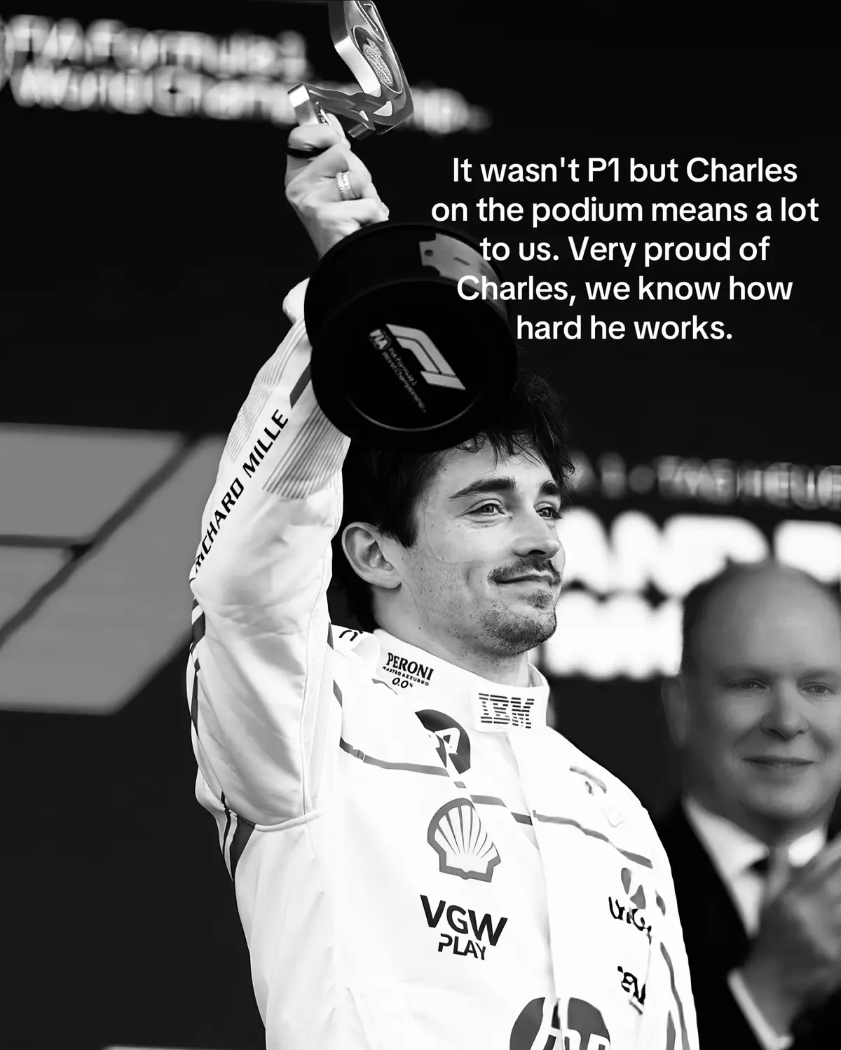 Pride. #charlesleclerc #formula1 #ferrari #scuderiaferrari #cl16 #monaco #monacogp 