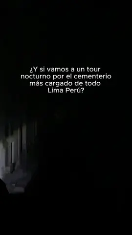 Un plancito diferente 😌  Prepárate para vivir experiencias únicas:  👉🏽Contamos con tours nocturnos para el Real Felipe, Cementerio Baquijano y Prebístero Maestro.  Historia, misterio y valentía… en una sola noche.  ¡Vive los tours nocturnos más impactantes del Callao!  Escríbenos un DM 📩 y reserva tu lugar.  - - - #TourNocturno #RealFelipe #CementerioBaquijano #CallaoMisterioso #turismoparanormal #LeyendasUrbanas #agenciadeviajes #AventuraNocturna#LimaViajes #ViajaConNosotros #TurismoPerú #prebisteromaestro #terrorsobrenatural