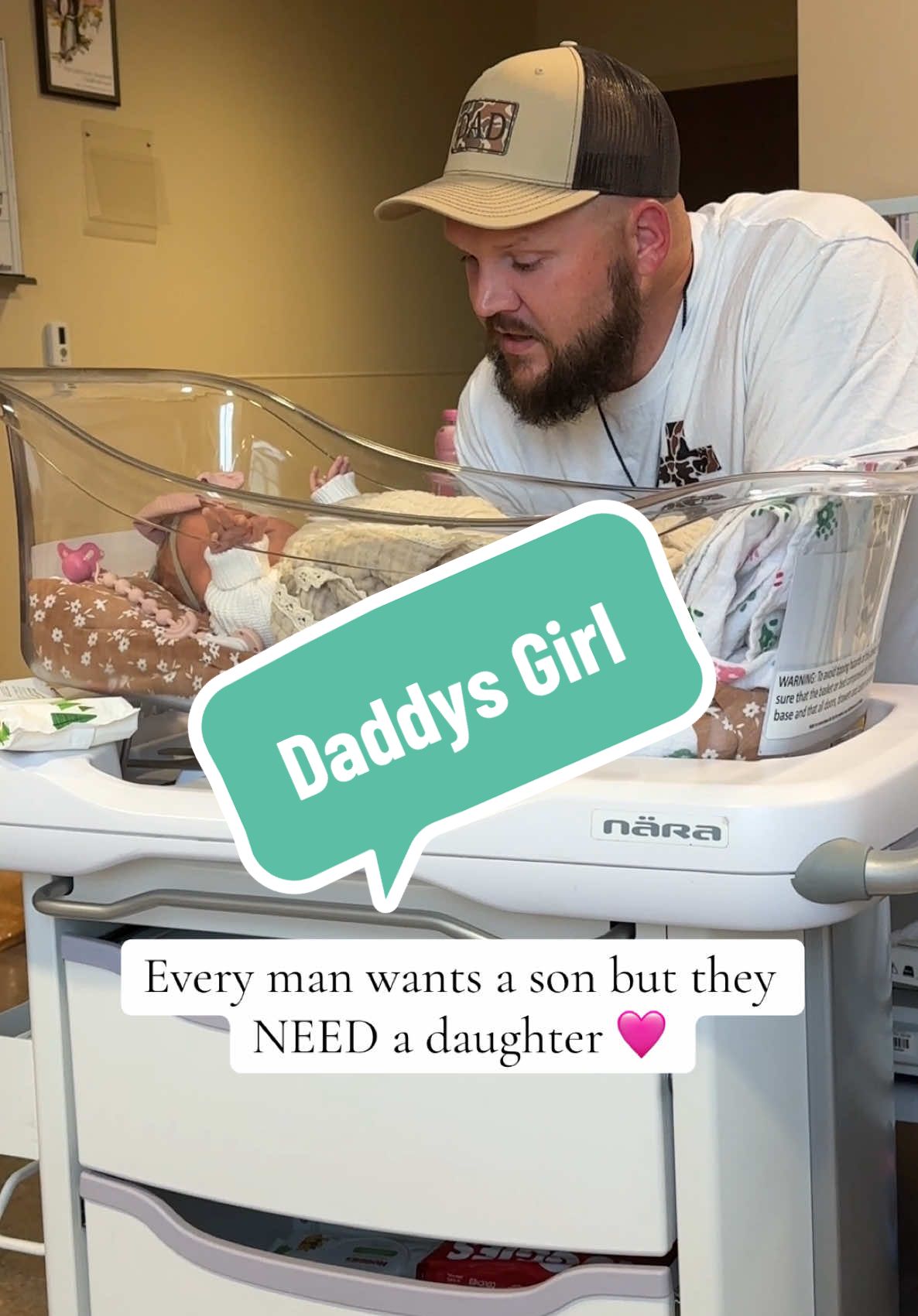 He’s gonna be the best girl dad #daddysgirl #thankyoujesus #girldadtiktok #girldad 