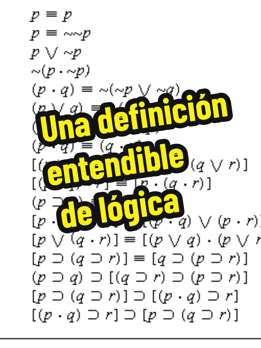 ¿Que es la lógica? #filosofia #logica #ciencia #matematicas #ciencias #fisica 