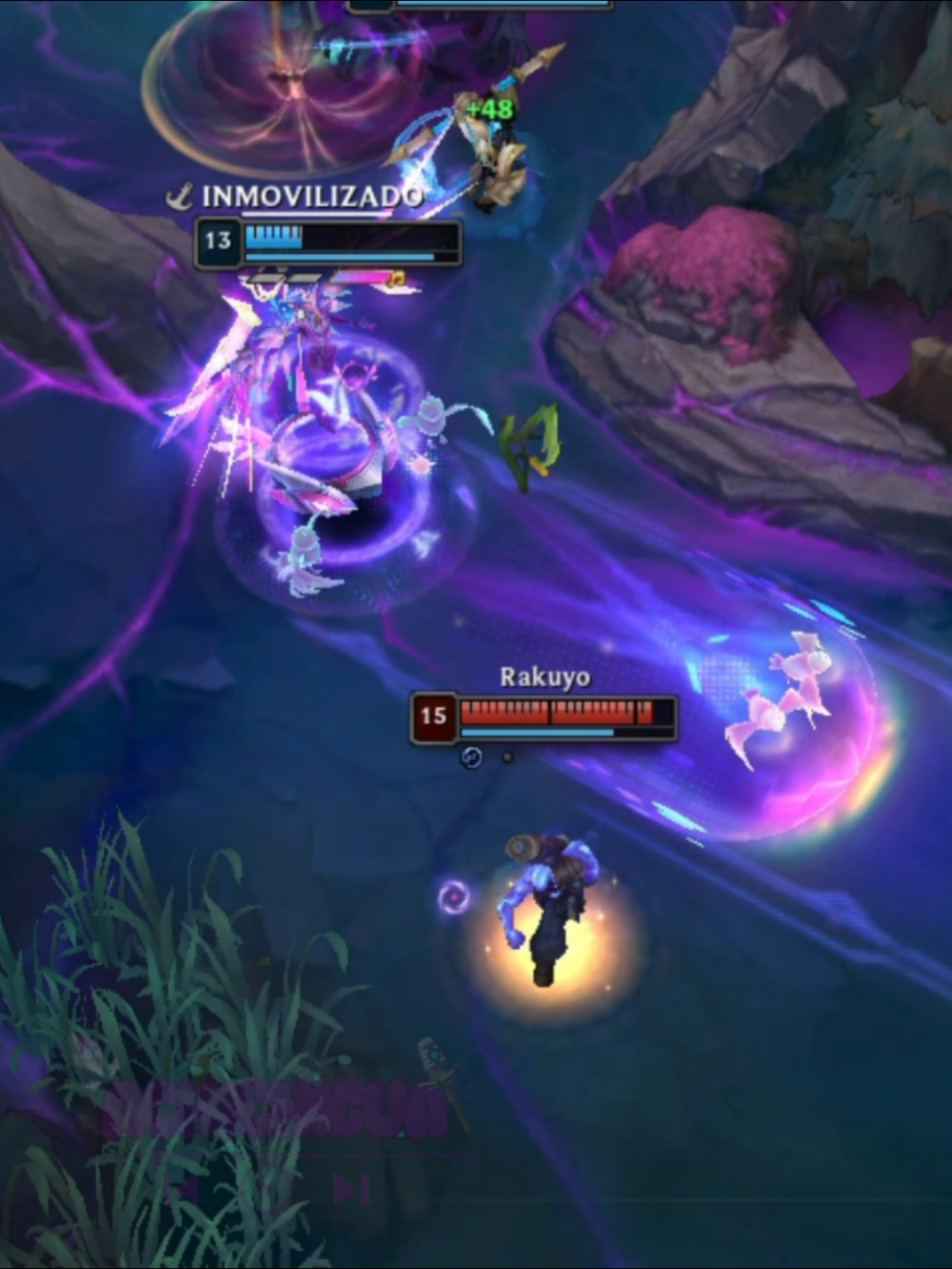 @Neekotina te llevaste la play of the game👌 #seraphine #neeko #jhin #leagueoflegends #wildrift #riotgames 