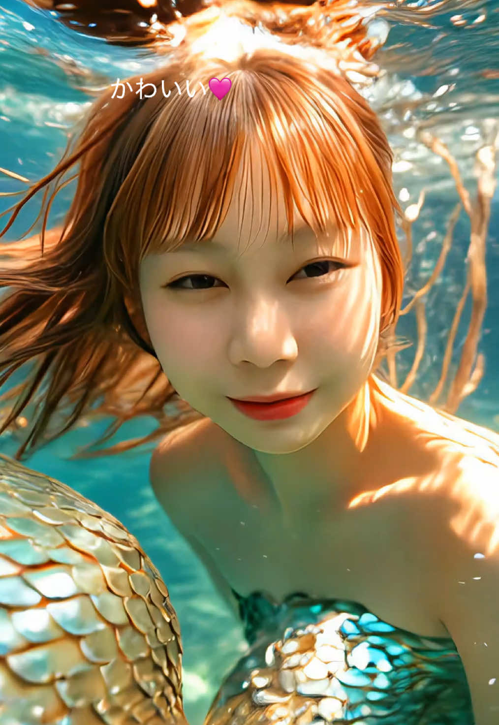 น้องโตได้ยังงงง 55555 #fyp #ai #mermaid 