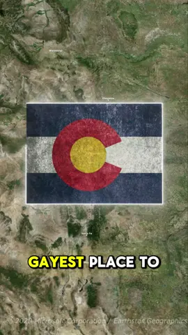 Do you know? #usa#americans#unitedstates#geography#doyouknow#LearnOnTikTok#viral#trending#fyp#states#colorado#gayest#places#live