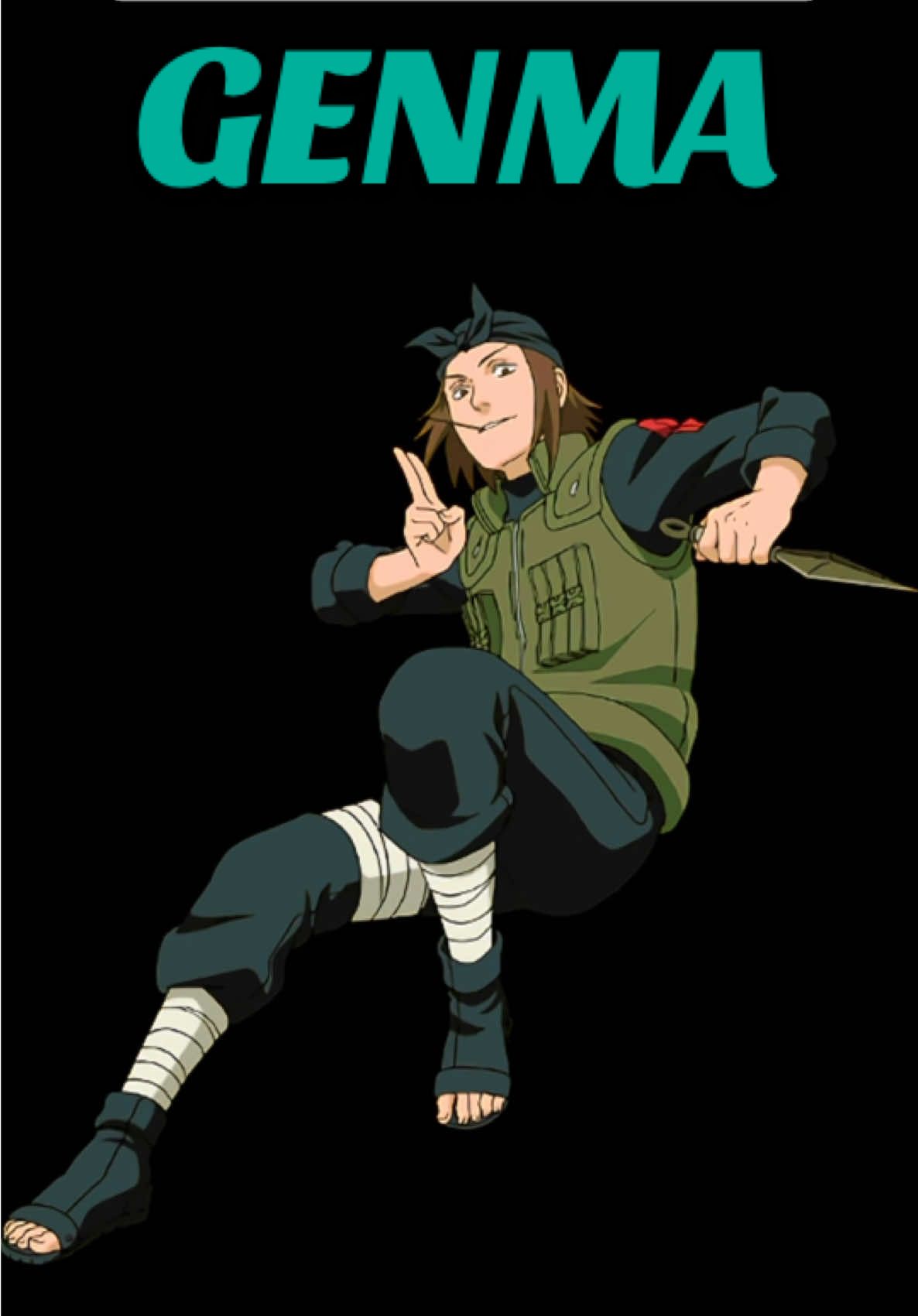 Genma. Dawg. #genma #genmashiranui #naruto #narutoshippuden #anime #fyp #fypシ #viralvideo 