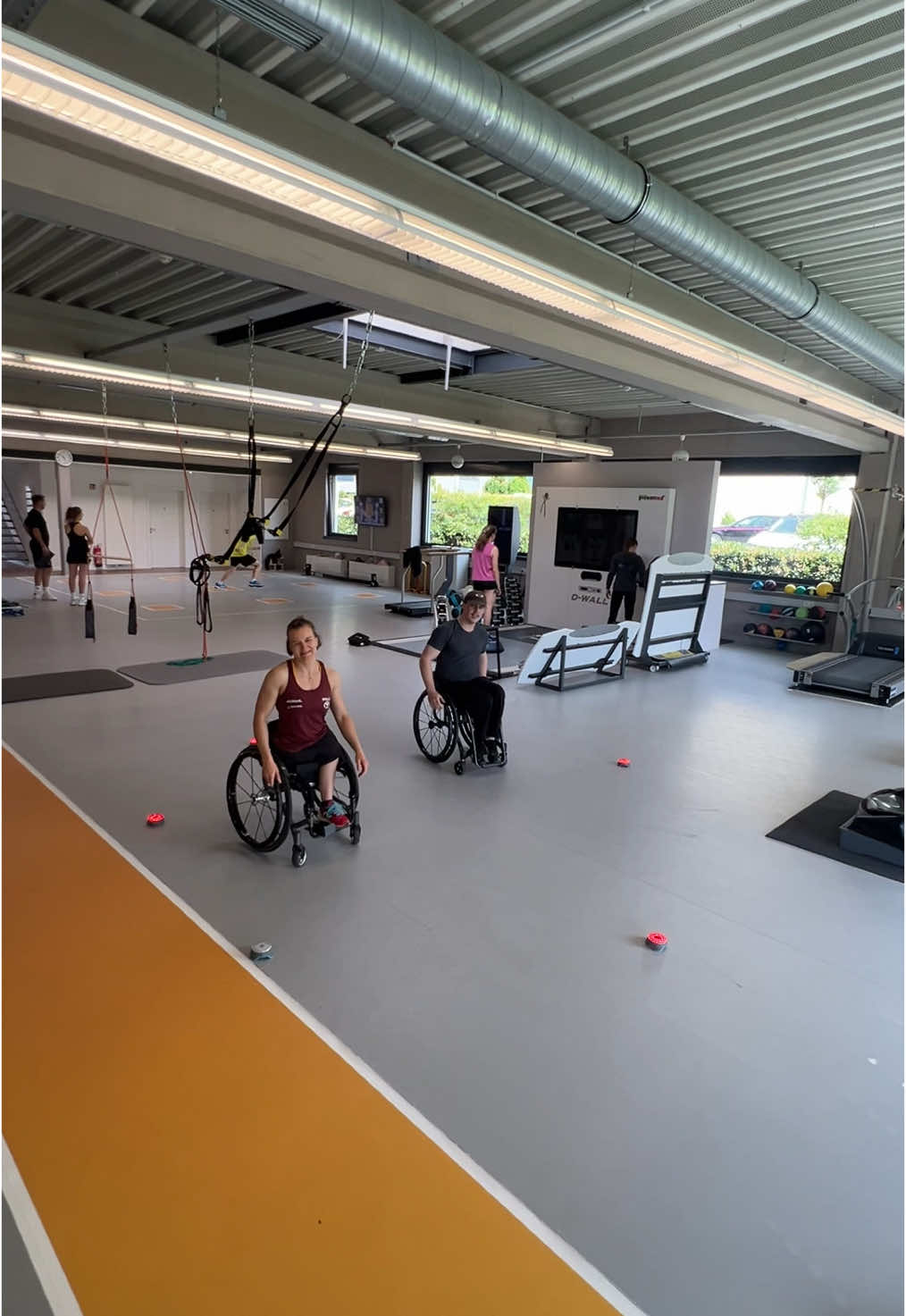 Rollstuhltanz oder doch Reaktions-/ Schnelligkeitstraining? #anzeige 🫱🏻‍🫲🏼 @Allianz Deutschland | @Toyota Deutschland | @Ottobock Deutschland | @TeamDParalympics \ #sport #wheelchair #parasport #training 