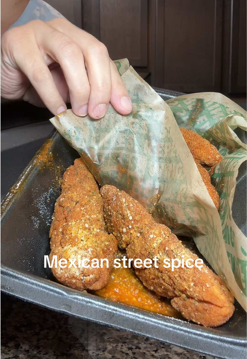 Trying the new Mexican street spice flavor and Cajun corn for the 1st time. 😌 @Wingstop  #wingstop #hothoney #mexican #street #spice #chicken #tenders #ranch #mukbang #eatwithme #fyp #fypシ #viral #Foodie #yum #trending #foodiesoftiktok 