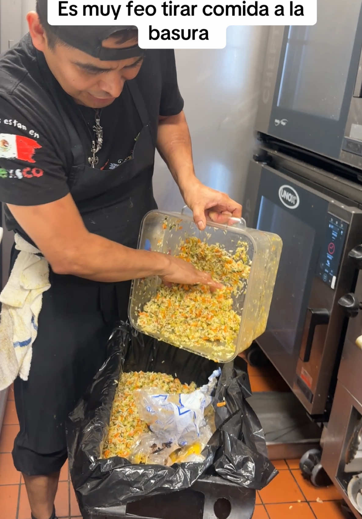 Despide a tus cocineros si desperdician comida #basura #restaurante #comidad #cocinero