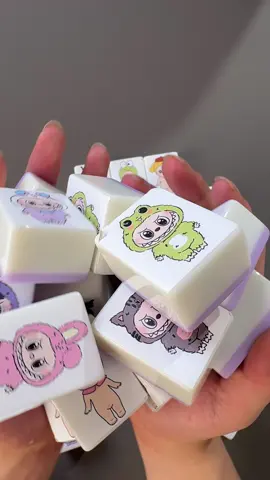 Because of this game,my female colleague asks me to #mahjong #asmr #boardgames 