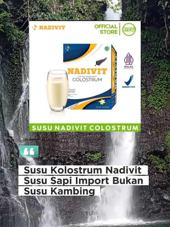 Susu Kolostrum Nadivit Susu sapi import #nadivit #nadivitcolostrum #sususapi 