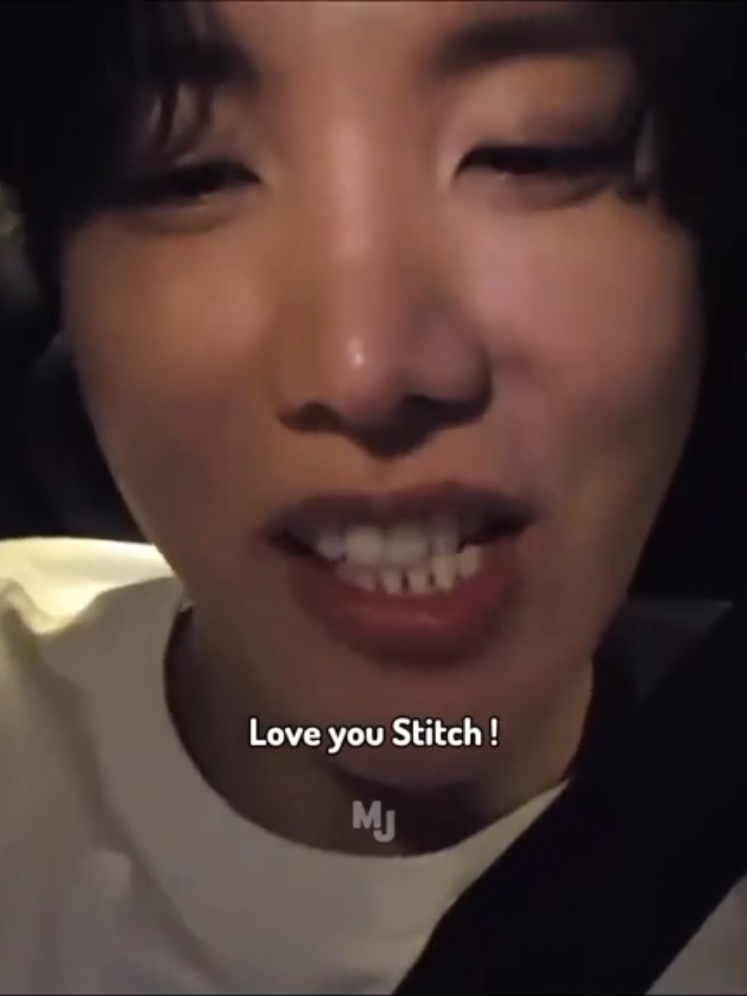 j-hope's response to Stitch ! #fyp #fypシ #foryou #foryoupage #bts #bangtan #jhope #hobi #weverse #live #stitch #Love #favourite #video #viral 