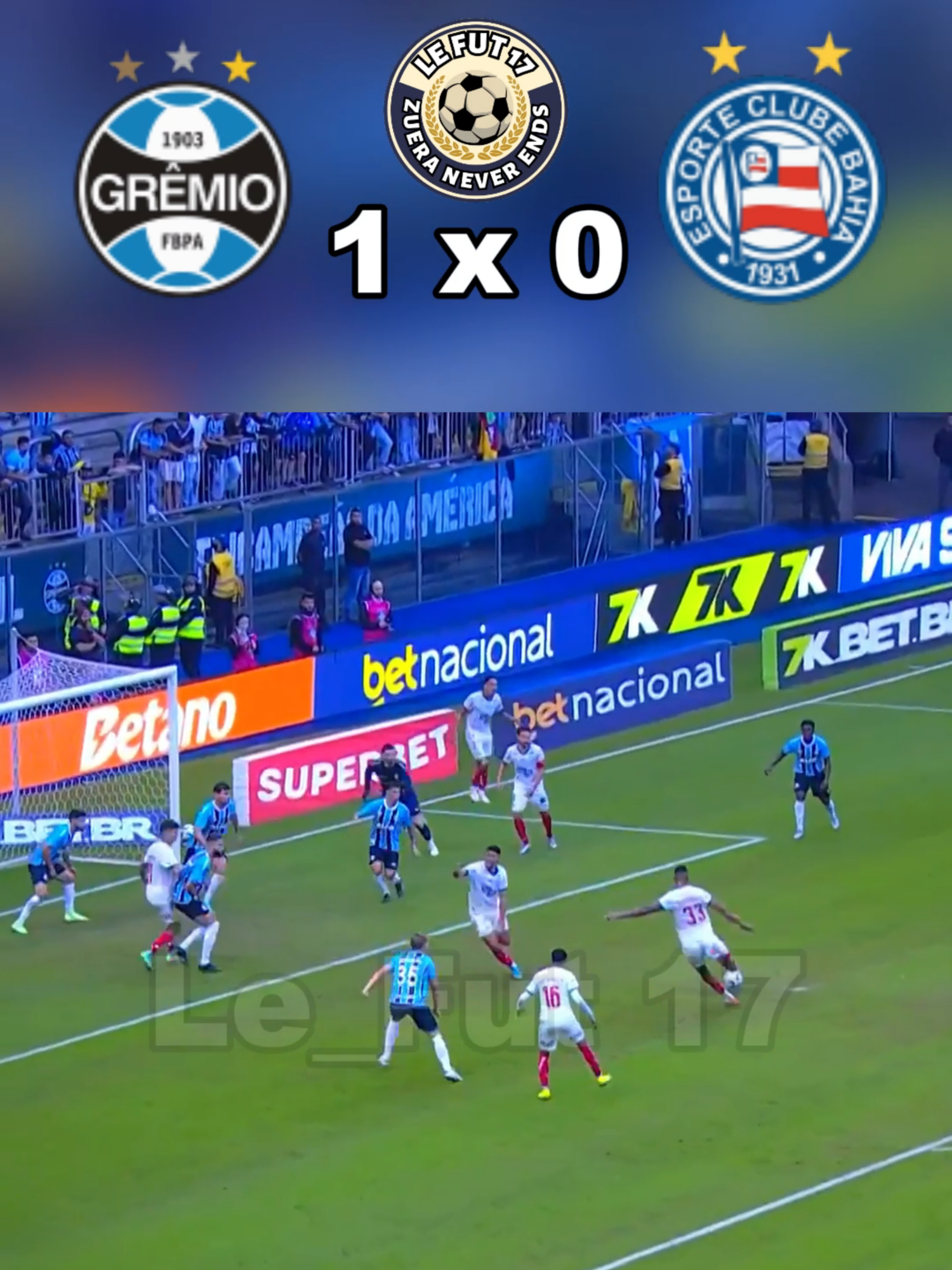 gremio x bahia #futebol #gremio #gremiomaiordosul💙🖤🤍 #gremiocopeiro #gremioreidosul #brasileirao #bahia #bahiafc #fut #futbol⚽️ #futeboldazueira #videoviral