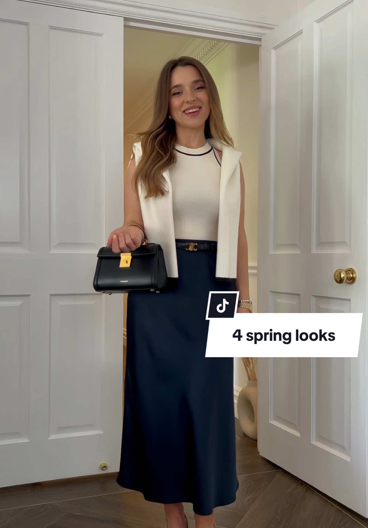 4 spring looks with you 🌸 #springfashion #parisianlook #workwear 