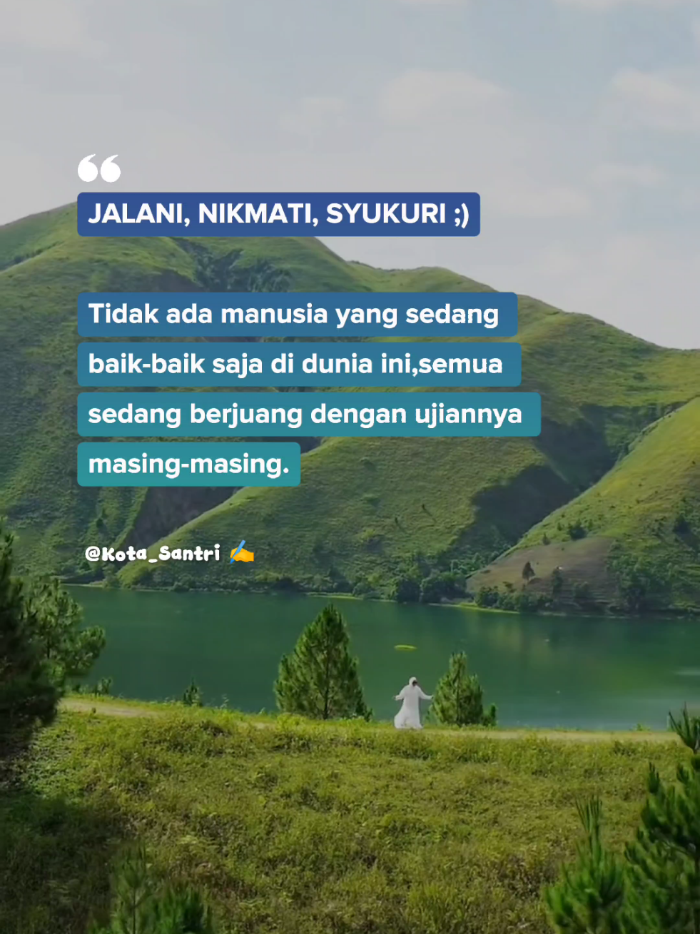 Assalamualaikum pren 🙏😊 #quotes #story #kotasantri 