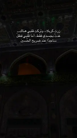 هي ليست رحلة، هي نجاة🤍🤍#كربلاء 