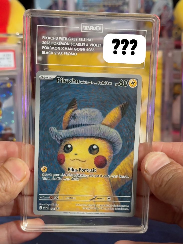 Episode 26 of What Grade Did You Get - Van Gogh Pikachu #pokemon #pokemontcg #pokemoncommunity