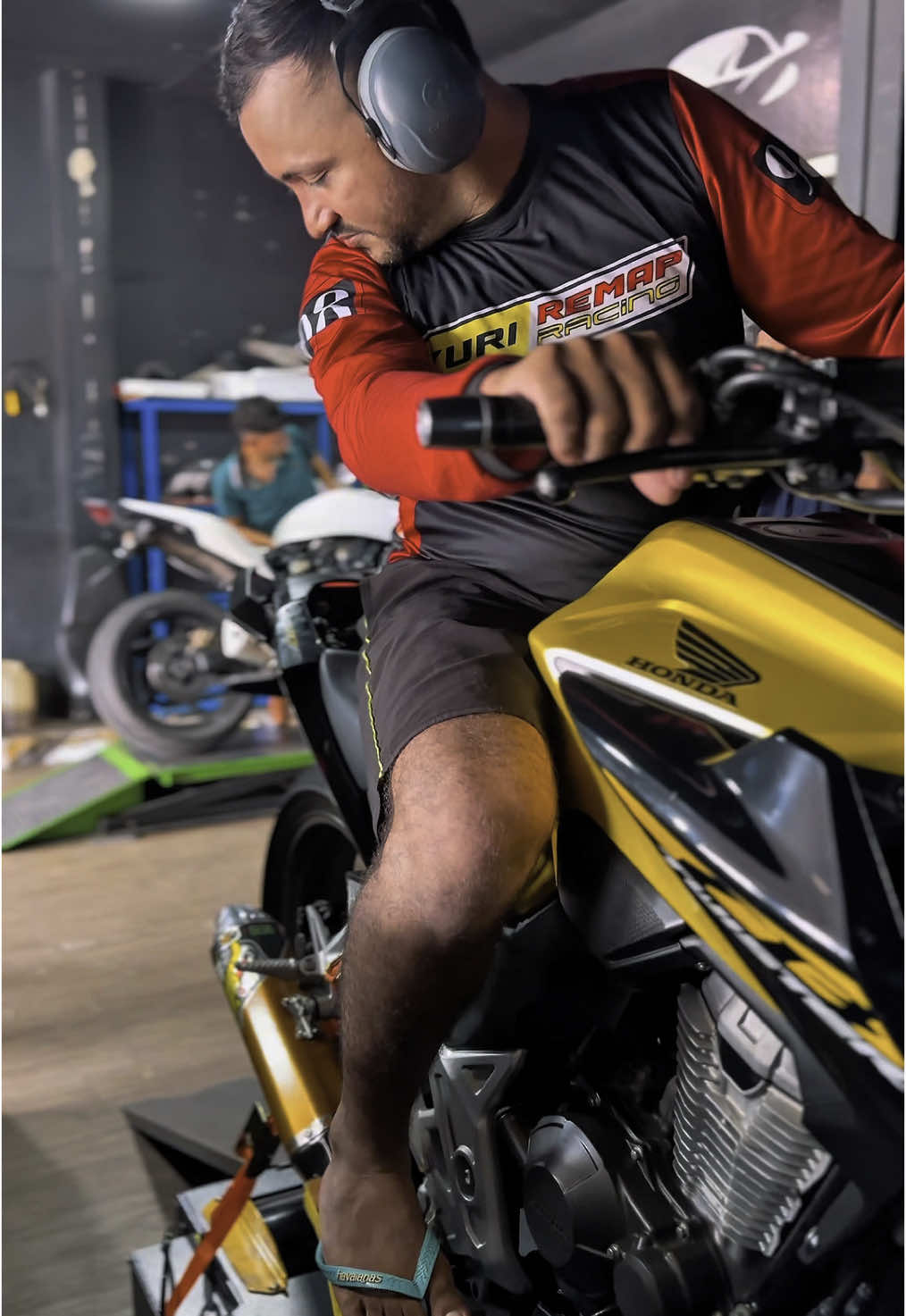 🔥🚀 #moto #remapecu #twister300f 