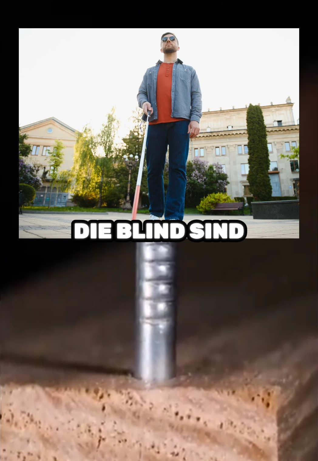 Ich verliere gegen Blinde😭 #DidYouKnow #blind#funfacts #facts 