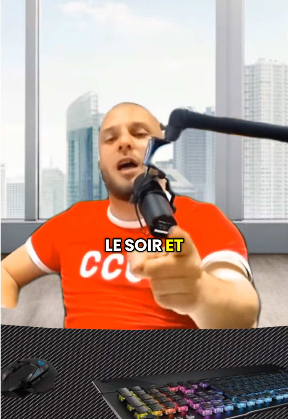 Anecdote de bassem au travail 😂 #bassem #radiohlib #drole 