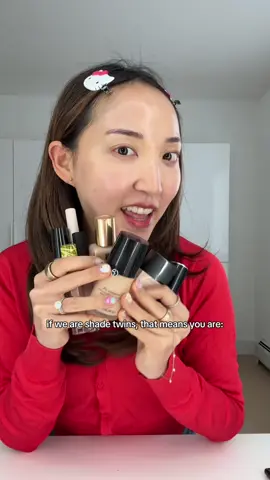 twin… where have you been?! any others you want me to swatch? (ps I’m tiny bit darker after mexico rn) #shadematch #foundation #twins #concealer #cooltone #makeupswatches 