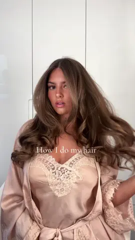 Hair tutorial 🤍 #hair #hairstyle #blowoututorial #dyson